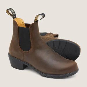 Blundstone WOMEN'S SERIES HEELED BOOTS - ANTIQUE BROWN